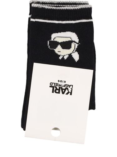 Calcetines De Algodón - KARL LAGERFELD - Modalova