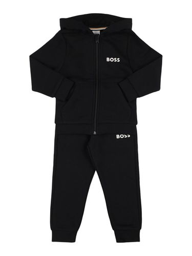 Sweatshirt Und Hose Aus Baumwolle - BOSS - Modalova