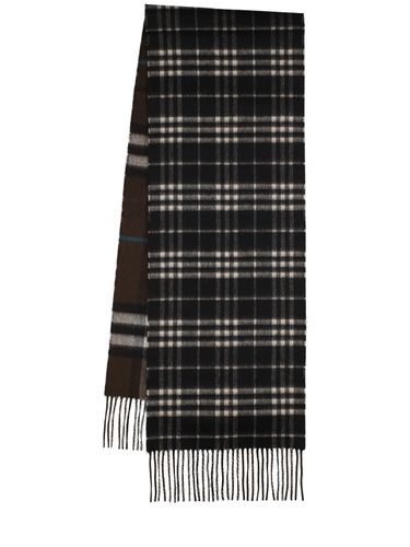 Bufanda De Cashmere A Cuadros - BURBERRY - Modalova