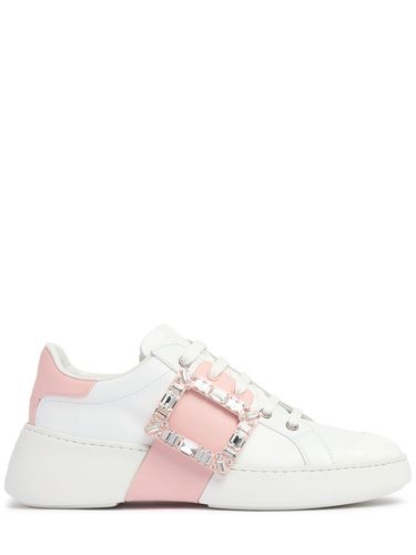 Mm Hohe Sneakers Aus Leder "viv Skate" - ROGER VIVIER - Modalova