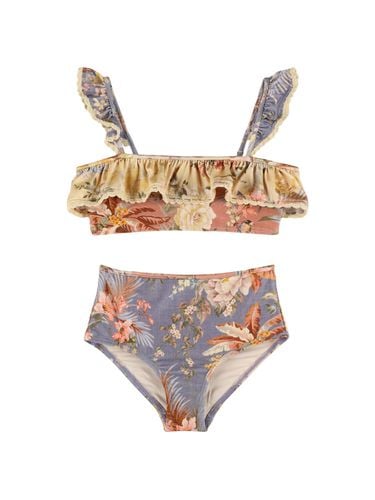 Bikini De Lycra Estampado - ZIMMERMANN - Modalova