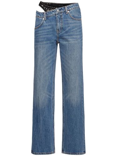 Jeans Con Detalle De Braguitas - ALEXANDER WANG - Modalova