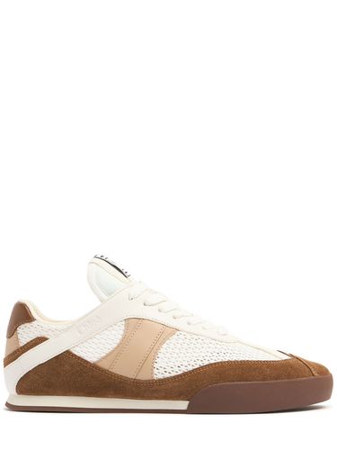 Sneaker Basse Stringate Kick In Pelle - CHLOÉ - Modalova