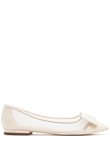 Mm Gommettine Mesh Ballerina Flats - ROGER VIVIER - Modalova