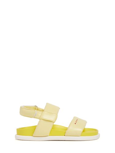 Logo Printed Sandals - MARNI JUNIOR - Modalova