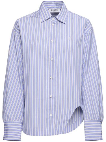 Eliza Striped Cotton Poplin Shirt - THE ATTICO - Modalova