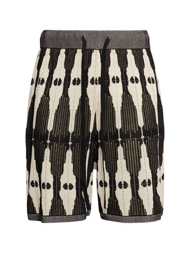 Shorts De Punto Jacquard - COMMAS - Modalova