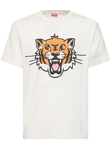 Camiseta De Algodón - KENZO PARIS - Modalova