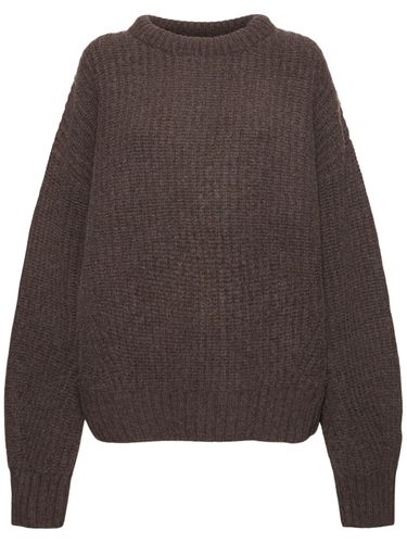 Wool Blend Crewneck Sweater - AYA MUSE - Modalova