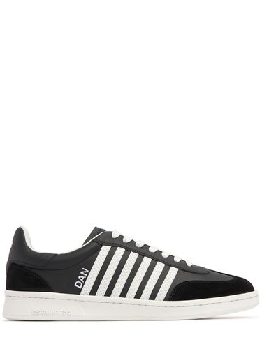 Low Leather Sneakers - DSQUARED2 - Modalova