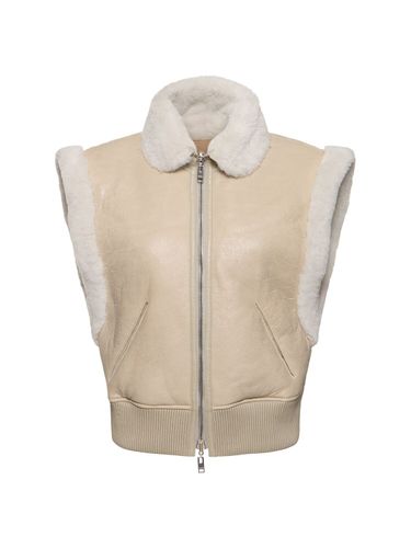 Gilet Edwina In Shearling Di Agnello - ISABEL MARANT - Modalova