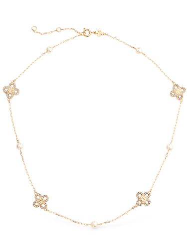 Collana Kira Clover Con Fiore - TORY BURCH - Modalova