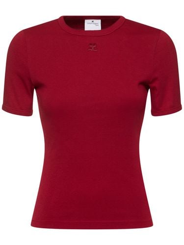 Camiseta De Algodón - COURREGES - Modalova