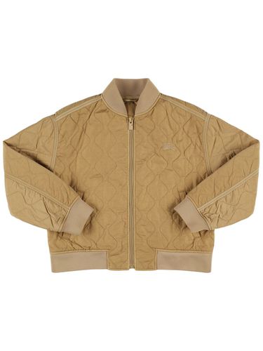 Poly Quilted Bomber Jacket - BURBERRY - Modalova