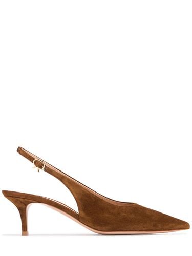 Mm Robbie Suede Slingbacks - GIANVITO ROSSI - Modalova