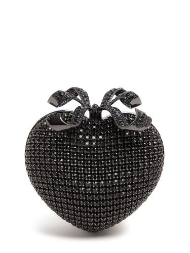 Crystal Heart Clutch - SELF-PORTRAIT - Modalova