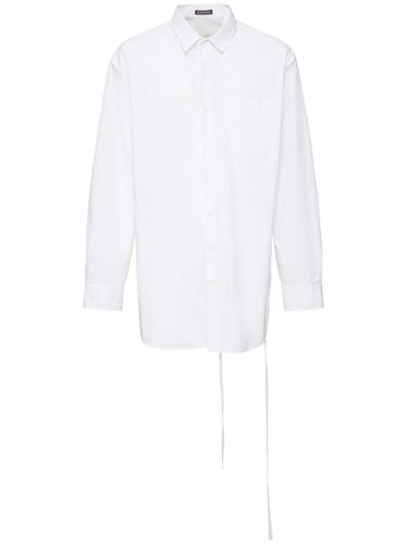 Camicia Mark Comfort Fit In Popeline - ANN DEMEULEMEESTER - Modalova