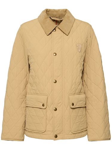 Fitted Quilted Jacket - BURBERRY - Modalova