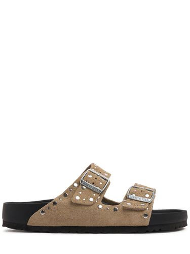 Arizona Rivet Exquisite Suede Sandals - BIRKENSTOCK - Modalova