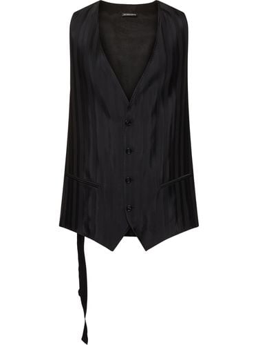 Juikko Viscose Vest - ANN DEMEULEMEESTER - Modalova