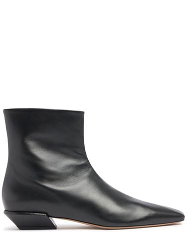 Mm Bettina Leather Booties - PARIS TEXAS - Modalova