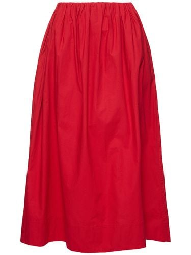 Sylvie Cotton Midi Skirt - POSSE - Modalova