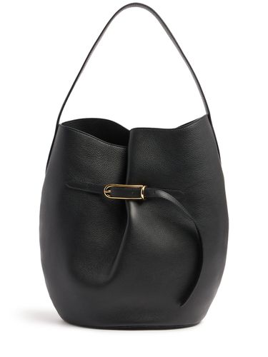 Bolso Grande Belted Bucket De Piel De Grano - LIFFNER - Modalova