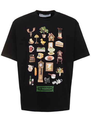 Diorama Printed T-shirt - JW ANDERSON - Modalova