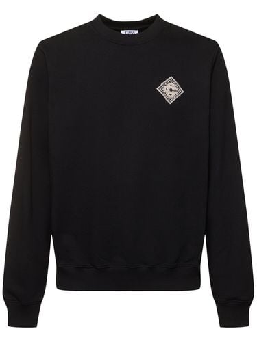 Pearl Diamond Cc Patch Sweatshirt - CASABLANCA - Modalova