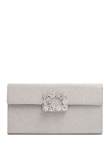 Pochette Sparkle In Raso Con Fibbia - ROGER VIVIER - Modalova