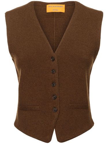 Tailored Cashmere Knit Vest - GUEST IN RESIDENCE - Modalova