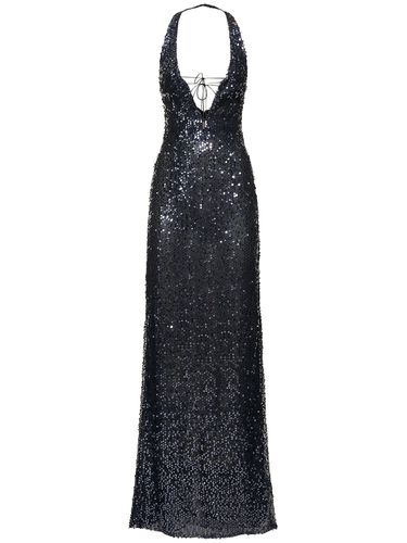 Eima Sequined Open Back Gown - 16ARLINGTON - Modalova