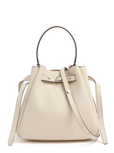 Romy Pebbled Leather Bucket Bag - TORY BURCH - Modalova