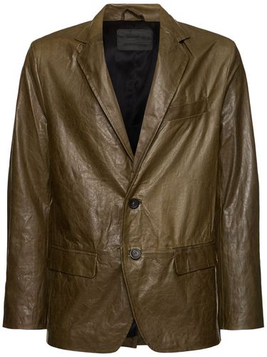 Leather Jacket - GIORGIO BRATO - Modalova