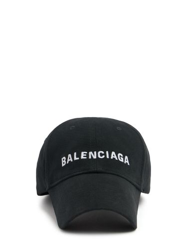 Gorra De Baseball Con Logo Bordado - BALENCIAGA - Modalova