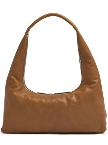 Large Hobo Washed Leather Shoulder Bag - MARGESHERWOOD - Modalova