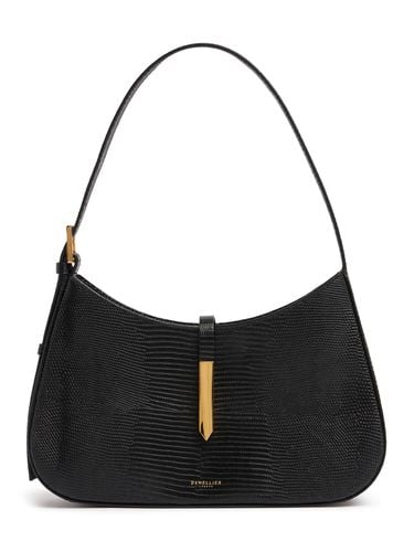 Tokyo Embossed Leather Shoulder Bag - DEMELLIER - Modalova