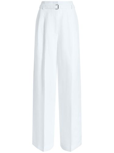 Pantalones Anchos De Lino - PROENZA SCHOULER - Modalova