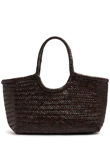 Bolso Grande Nantucket De Piel Trenzada - DRAGON DIFFUSION - Modalova