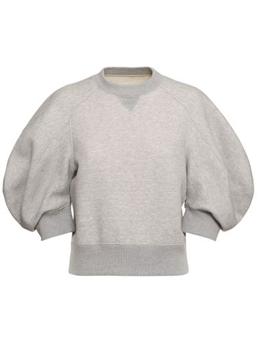 Cotton Blend Sweatshirt - SACAI - Modalova