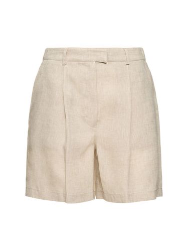 Light Linen Bermuda Shorts - BRUNELLO CUCINELLI - Modalova