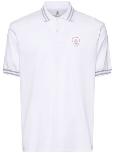 Polo De Algodón Jersey - BRUNELLO CUCINELLI - Modalova