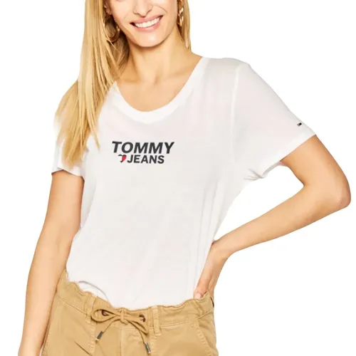 T shirt Corp heart logo - Tommy Jeans - Modalova