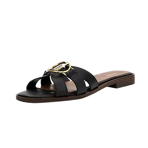 Claquette Guess Symo Femme Noir - Guess - Modalova