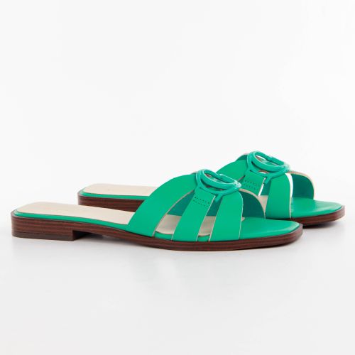 Claquette Guess Symo Femme Vert - Guess - Modalova