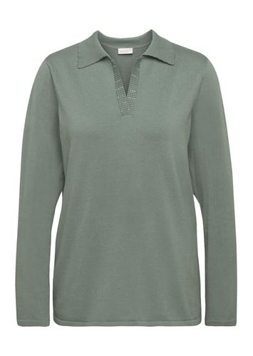 Pullover aus hochwertigem Garn - dunkelgrün - Gr. 22 von - Goldner Fashion - Modalova