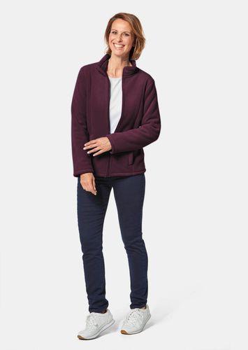 Kuschelweiche Fleece-Jacke - aubergine - Gr. 19 von - Goldner Fashion - Modalova