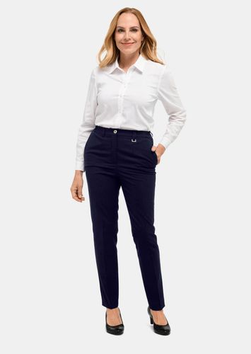 Bequeme Hose LOUISA mit Bügelfalte - marine - Gr. 245 von - Goldner Fashion - Modalova