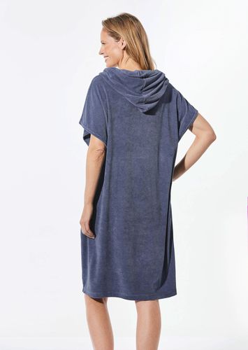 Strand- und Badeponcho - jeansblau - Gr. 0 von - Goldner Fashion - Modalova