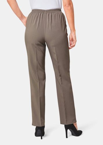 Pflegeleichte Schlupfhose - taupe - Gr. 205 von - Goldner Fashion - Modalova